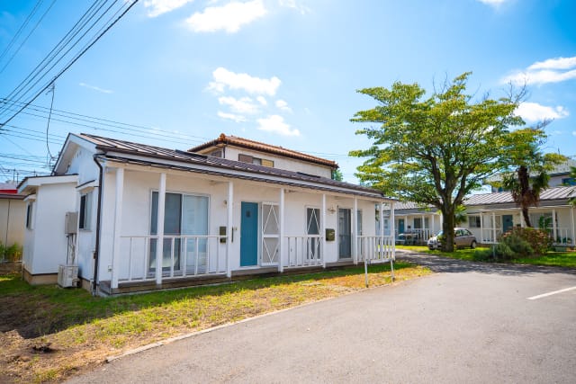 米軍ハウス風？