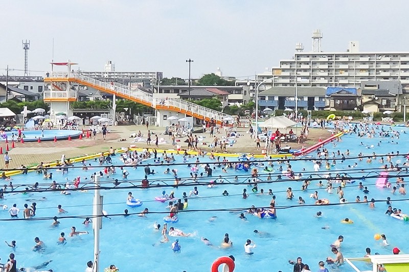 小手指駅北野公園市民プール