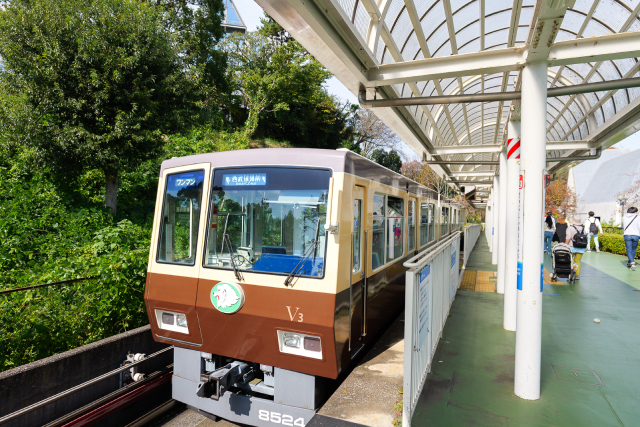 遊園地西駅レオライナー