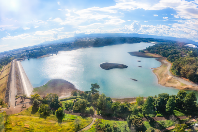 多摩湖（村山貯水池）