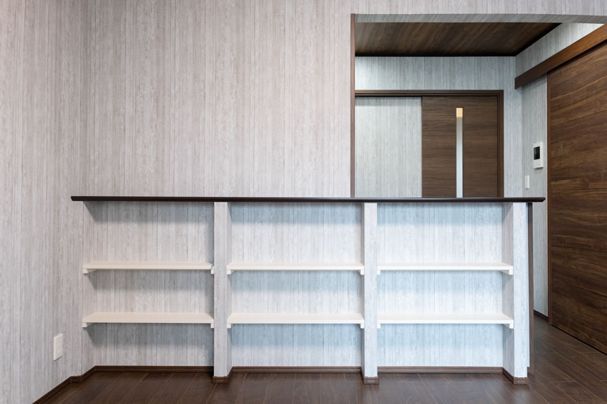 302号室は落ち着いた空間を演出