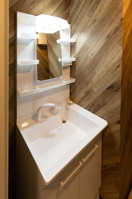 エコハンドル搭載のシャンプードレッサー